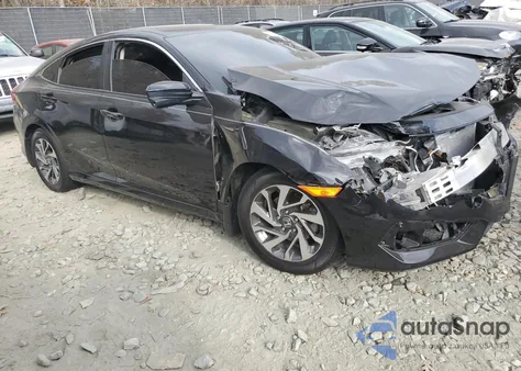 2018 Honda Civic Ex z USA, uszkodzony, nr VIN 2HGFC2F72JH514559